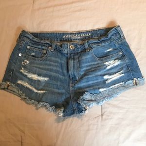 American Eagle denim shorts Size 12